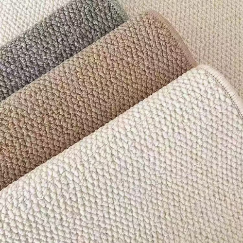 Beige Anti-Scratch Textured Entryway Mat Dirt Trapper Entrance Doormats  Faux Jute Modern Carpet