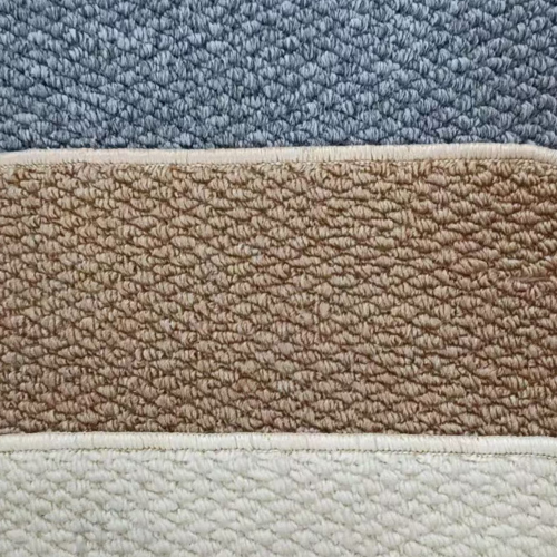 Beige Anti-Scratch Textured Entryway Mat Dirt Trapper Entrance Doormats  Faux Jute Modern Carpet