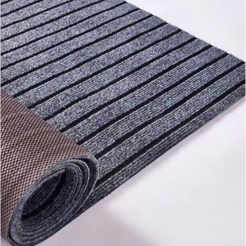 Heavy-Duty Wide Stripe Floor Mat Non-Slip Scatter Rug Doormat