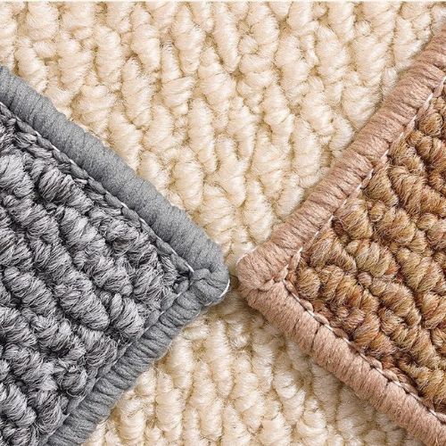 Beige Anti-Scratch Textured Entryway Mat Dirt Trapper Entrance Doormats  Faux Jute Modern Carpet