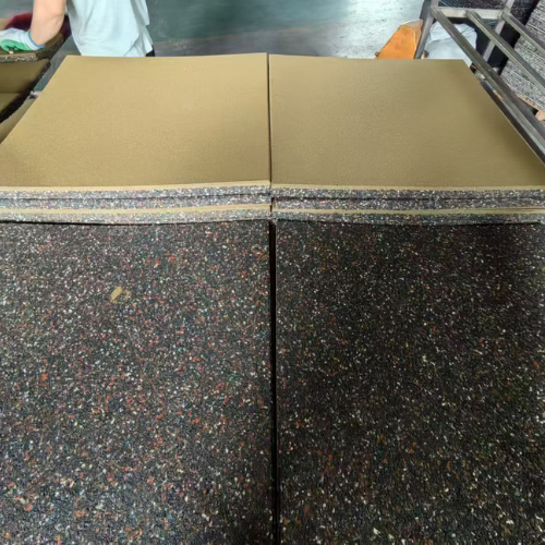 Composite Playground Square Rubber Tile