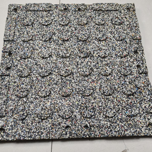 Eco-friendly Composite Speckled High-density Gym Rubber Tile