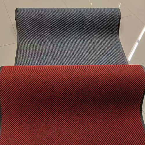 Slanted stripe thickened floor mat outdoor rugs