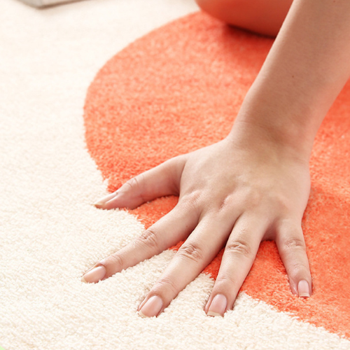 Cashmere-Like Foldable and Washable TPR Rug