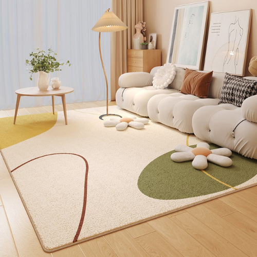 Cashmere-Like Foldable and Washable TPR Rug
