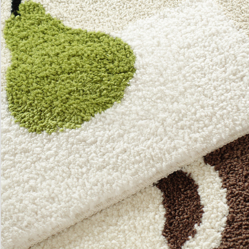 Ultra Soft Plush Carpet Comfortable Flocked mat