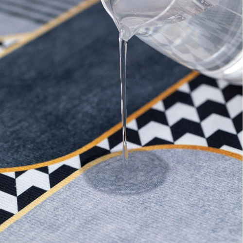 Plush Velvet Smooth Surface Rug Modern Carpet